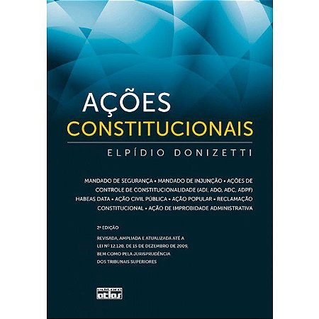 Livro Ações Constitucionais