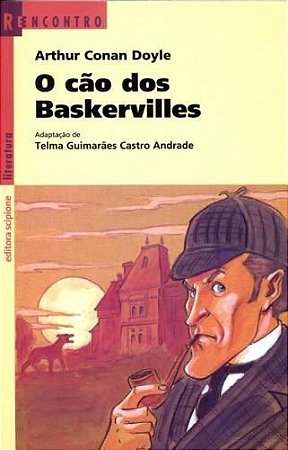 Livro Cão dos Baskervilles - - Telma Castro Andrade - Scipione