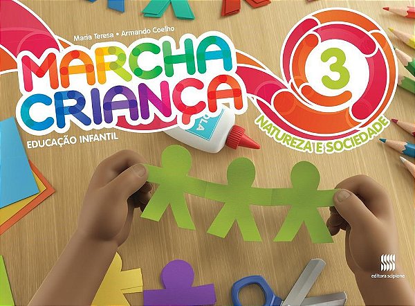 Livro Marcha Criança Natureza e Sociedade - Vol. 3 - Marsico - Scipione