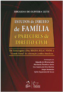 Livro Estudos de Direito de Familia e Pareceres Civil - Leite