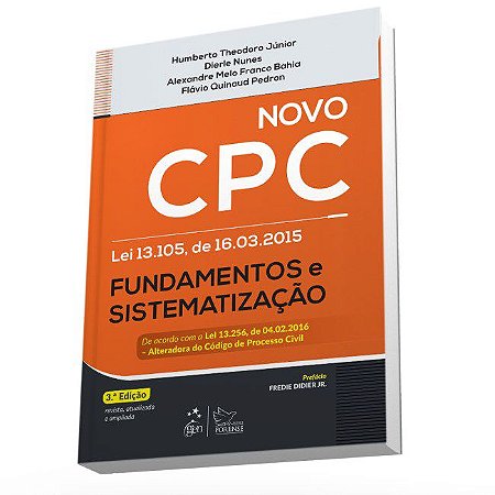 Livro Novo Cpc - Fundamentos e Sistematizacao - Theodoro Junior/nune