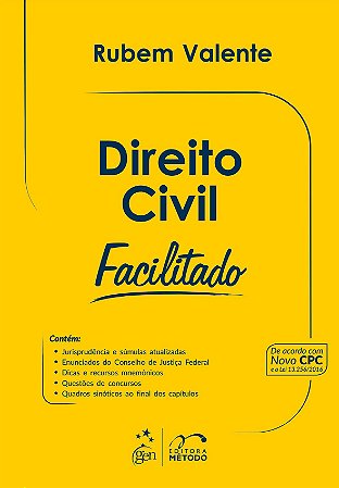 Livro Direito Civil Facilitado - Valente