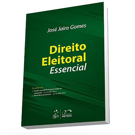 Livro Direito Eleitoral Essencial - Gomes - Método