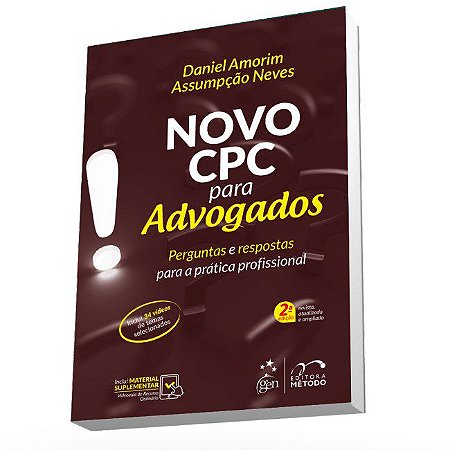 Livro Novo CPC para Advogados : Perguntas e Respostas para a Prática Profissional
