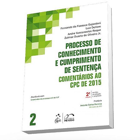 Livro Processo de Conhecimento e Cumprimento de Sentença - Gajardoni
