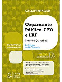 Livro Orcamento Publico, Afo e Lrf - Teoria e Questoes - Paludo