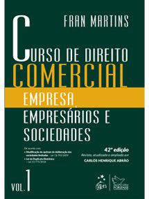 Livro Curso de Direito Comercial  Vol. 1  Martins
