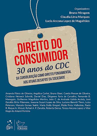 Livro Direito do Consumidor: 30 Anos de CDC: Miragem/Marques/Maga