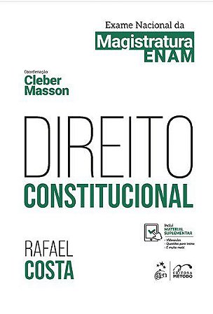 Livro Direito Constitucional - Exame Nacional da Magistratura - Costa - Método