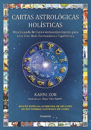 Livro Cartas Astrológicas Holísticas Zor