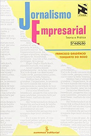 Livro Jornalismo Empresarial - Torquato