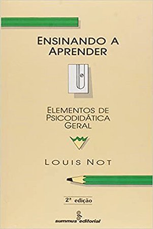 Livro Ensinando a Aprender - Not