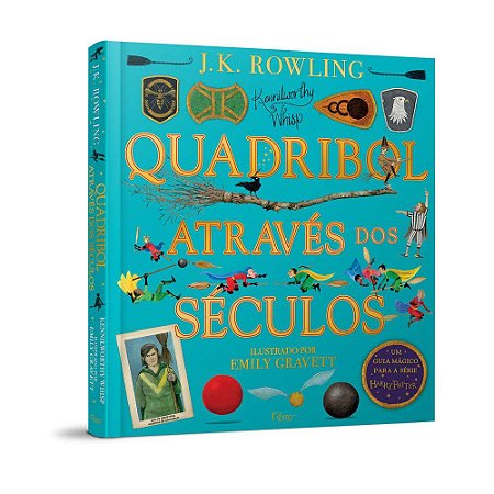 Livro Quadribol Através dos Séculos - Rowling - Rocco