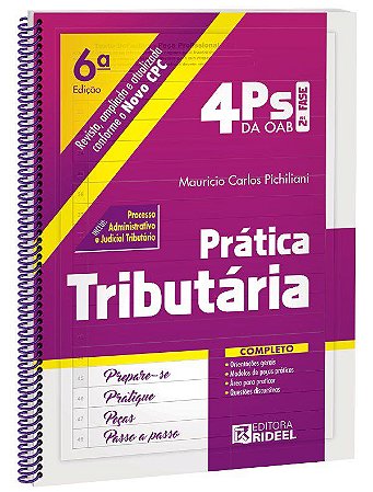 Livro 4Ps da OAB: Prática Tributária
