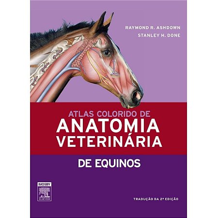 Livro Atlas Colorido de Anatomia Veterinária de Equinos