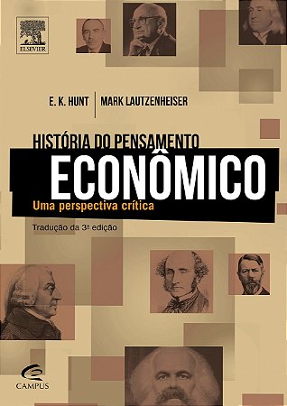 Livro História do Pensamento Econômico   Hunt