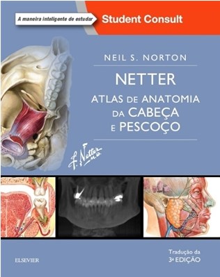 Livro Netter Atlas de Anatomia da Cabeça e Pescoço