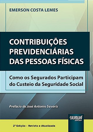 Livro Contribuições Previdenciárias das Pessoas Físicas