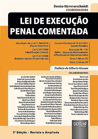 Livro Lei de Execução Penal Comentada - Hammerschmidt - Juruá