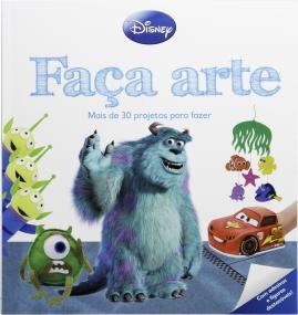 Livro Disney - Faça Arte - Pixar - Penny Worms