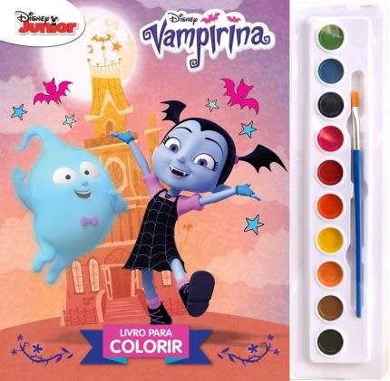 Livro Disney Aquarela: Vampirina - Disney
