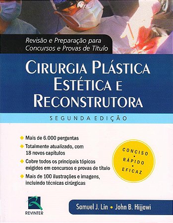 Livro Cirurgia Plástica Estética e Reconstrutora - Hijjawi