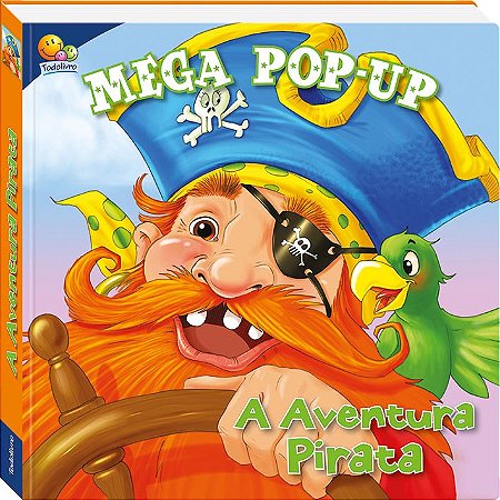 Livro Mega Pop-up: a Aventura Pirata