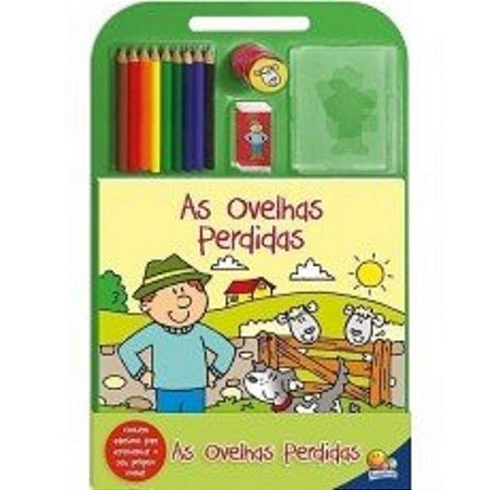 Livro Toque de Cor, Um! - as Ovelhas Perdidas - Grandreams/npp