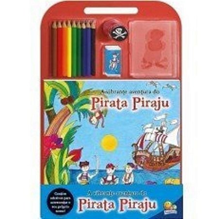 Livro Toque de Cor!, Um - a Vibrante Aventura do Pirata Piraju - Grandreams/npp