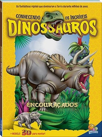 Livro Conhecendo os Incriveis Dinossauros: Encouracados