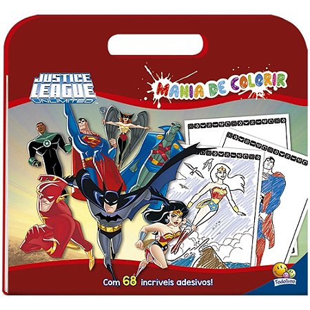 Mania de Colorir: Justice League - Todolivro