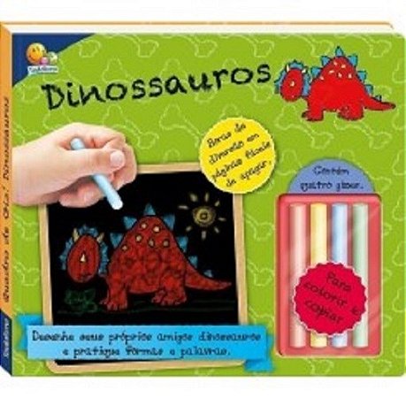 Livro Quadro de Giz! Dinossauros - Small World Creation