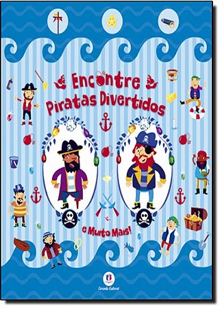 Livro Encontre Piratas Divertidos e Muito Mais! - Ciranda Cultural