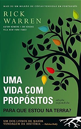 Livro Para Que Estou Na Terra  - Uma Vida com Propositos - Warren