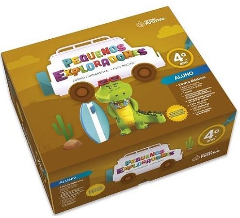 Livro COMBO PEQUENOS EXPLORADORES 4 ANO - CED - POSITIVO