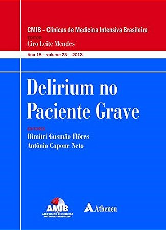 Livro Delirium No Paciente Grave  Flores