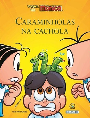 Livro Caraminholas na Cachola - Turma da Mônica