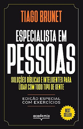 Livro Especialista em Pessoas: Soluções Biílicas e Inteligentes