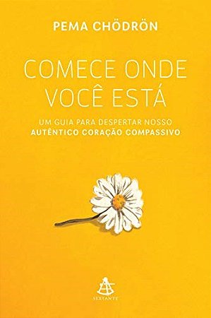 Livro Comece Onde Voce Esta - Chodron