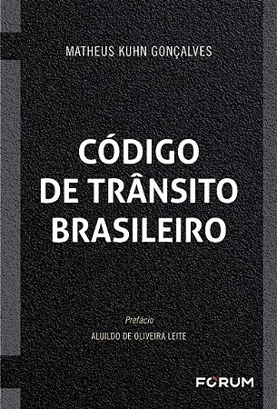 Livro Codigo de Transito Brasileiro - Goncalves