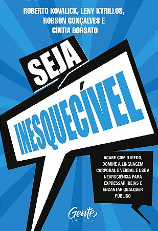 Livro Seja Inesquecível   Kovalick