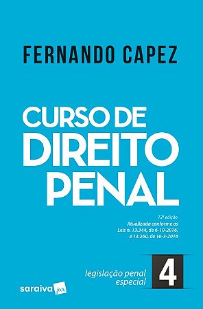 Livro Curso de Direito Penal - Vol. 4 - Legislacao Penal Especial - Capez