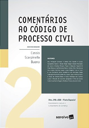 Livro Comentarios Ao Codigo De Processo Civil - Parte Especial - Vol 2 - Saraiva