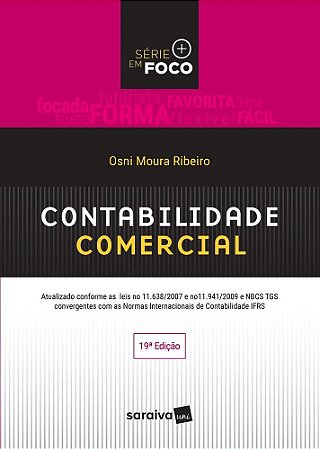 Livro Contabilidade Comercial - Ribeiro - Saraiva