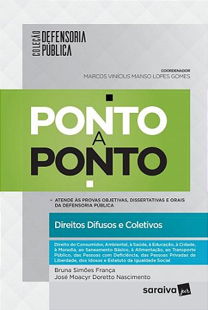 Livro Ponto a Ponto - Direitos Difusos e Coletivos - Franca/nascimento