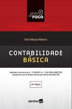 Livro Contabilidade Básica  Ribeiro
