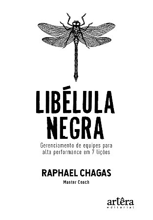 Livro Libélula Negra - Chagas - Appris