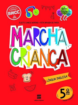 Livro Marcha Criança Inglês 5 Ano - Morino - Scipione
