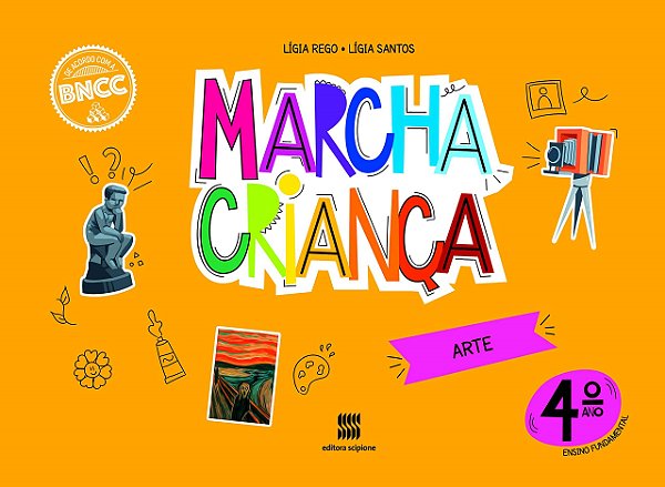 Livro Marcha Criança Arte 4 Ano - Rego - Scipione