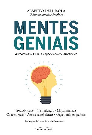 Livro Mentes Geniais - Capa Nova - Dell'Isola